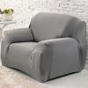 Stretchy Solid Hued Sofa Covers For Living Room Sofa Cover Corner Couch Cover Slipcover Armchair Protective Cover 1 /2 /3 /4 Seater