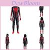 Zwart Spiderman Cosplay Kostuum Met Capuchon Bodysuit Halloween Carnaval Rollenspel Voor Kinderen En Volwassenen