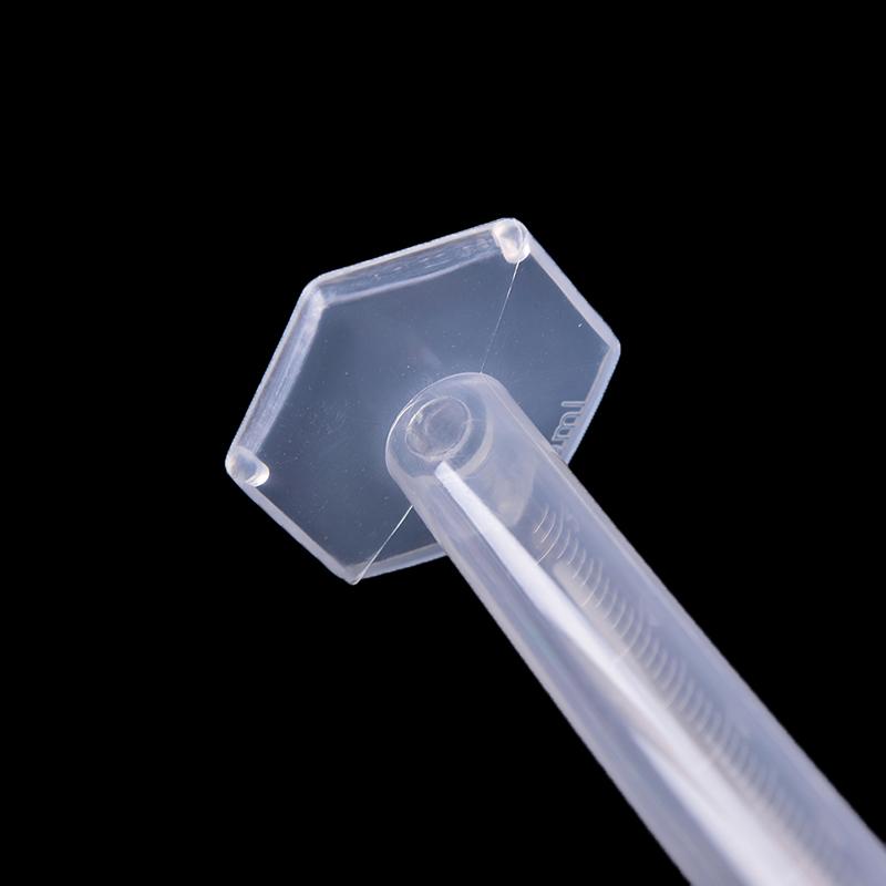 10/25/50/100/250 ml plastikust mõõtesilindriga laboritesti gradueeritud toru
