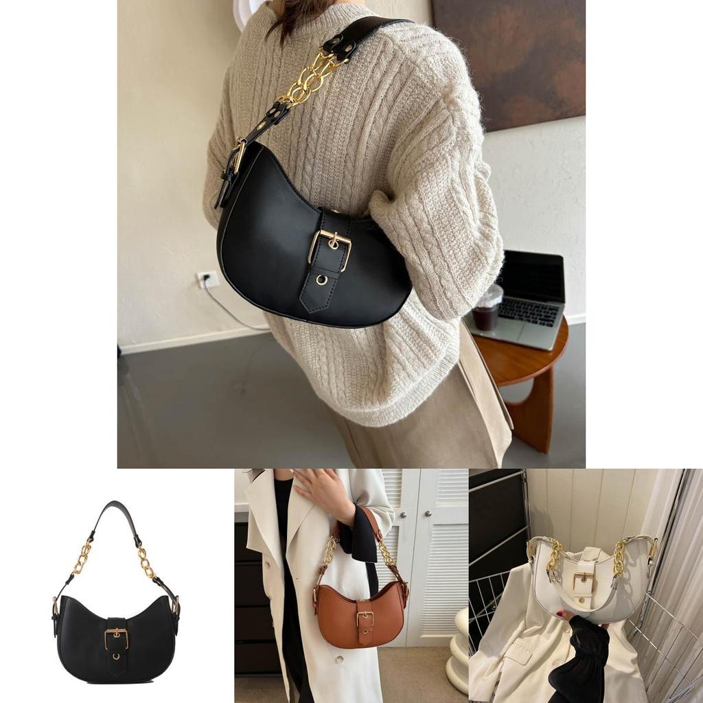 Trendy New Moon Handbag For Autumn Featuring Elegant Design And Spacious Interior
