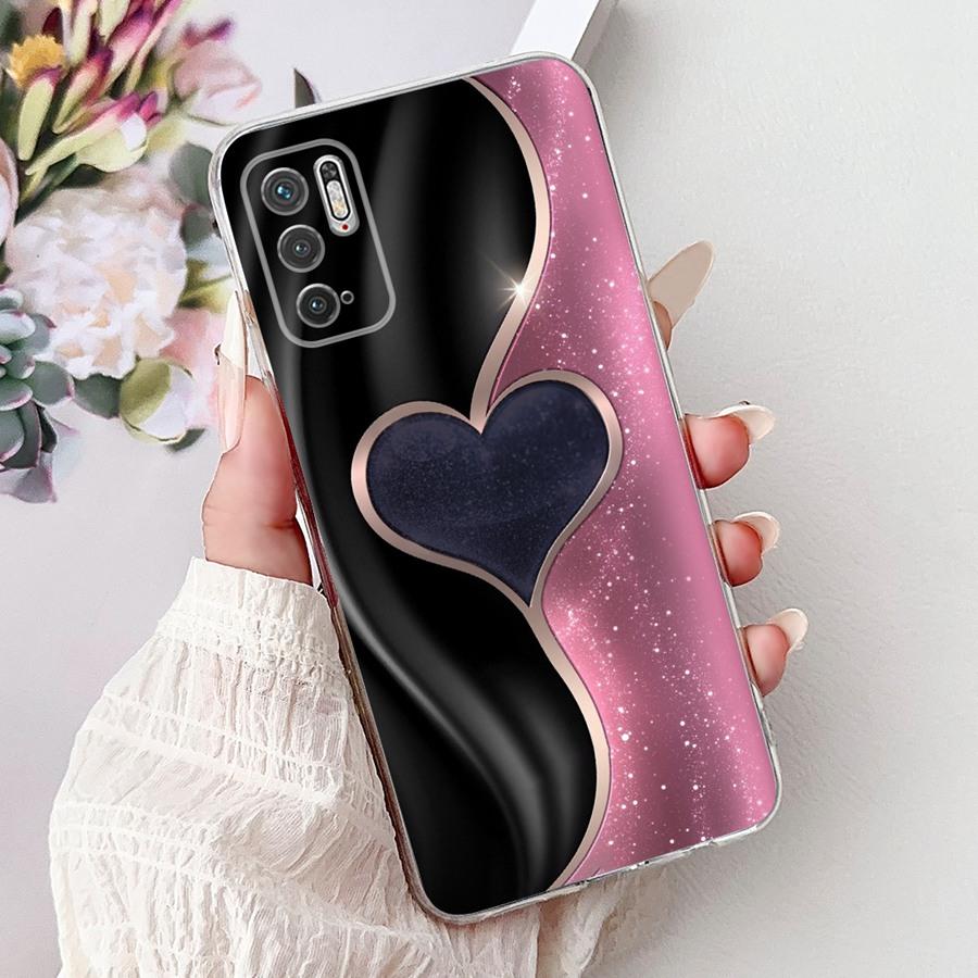 For Xiaomi Poco M3 Pro Case Xiaomi Redmi Note 10 5G Phone Case TPU Soft Silicone Protective Cover for Xiaomi PocoM3 M 3Pro Shell