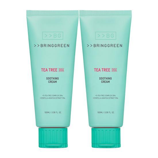 Bring Green Tea Tree Cica Soothing Cream Plus 100mL+100ml Double Special