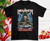 Megadeth Christmas Xmas Men Size S5XL Gifl Fan T Shirt Black Unisex T-Shirt