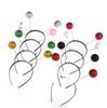 1Pc Fashion Holiday Dance Sun Glasses Men Women's Multicolor Frame Exaggerated Funny Sunglasses Alien Cool Disco Glasses Goggles
