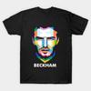 Herr Svart Tryckt T-shirt David Beckham No-Cut Transferpapper Tryckt Bomulls-T-shirt