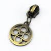 Meetee 5-20Pcs 5# Zipper Slider for Nylon Zippers Zinc Alloy Zip Head Decor Bronze Zips Puller Jacket Coat Sewing Accessories