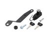 Kitaco 80-564-13101 Helmet Holder K-TOUR (Black) Super Cub C125 (JA48/JA58/JA71)