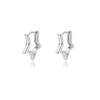 Boucles d'oreilles pendantes Étoile de Luxe pour Femme Fille Acier Inoxydable Anneau Minimaliste Piercing 2025 Nouveautés Bijoux y2k boucles d'oreilles femme