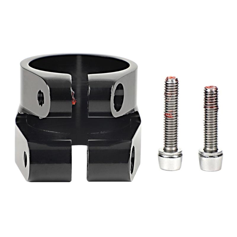 Sturdy Bike Seat Post Clamp Aluminum Alloy Clamp 31.8mm/34.9mm Durable Layer Clamp Seat Tube Collar Keep Post Secure