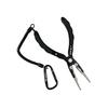 Tsulino Aluminum Pliers Black Non-Slip Rubber Handle Tungsten Blade