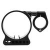 Black Aluminum Side Mount Speedometer Relocation Bracket Motorcycle Modified Accessory