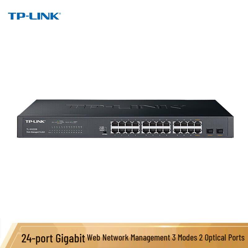 Tp-Link 24-Port Gigabit Web Managed Cloud Switch (TL-SG2226)