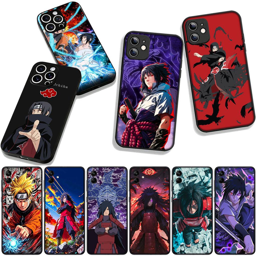 for Motorola Moto G04 G13 G14 G22 G23 G32 G34 G35 G64 G82 G84 G53 G60 G72 E14 E15 E13 Case Narutos Sasuke Uchiha Madaras Itachi