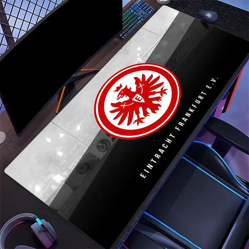 Eintracht Frankfurt Mouse Pad, Large Gaming Desk Mat, Non-slip XXL Mousepad for Laptop & Tablet, Mini PC Playmat with Stitched Edges