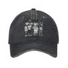 Papst Leo Katholische Unisex Baseballkappen Amerikanische Distressed Baumwollhüte Kappe Retro Outdoor Weiche Sonnenkappe