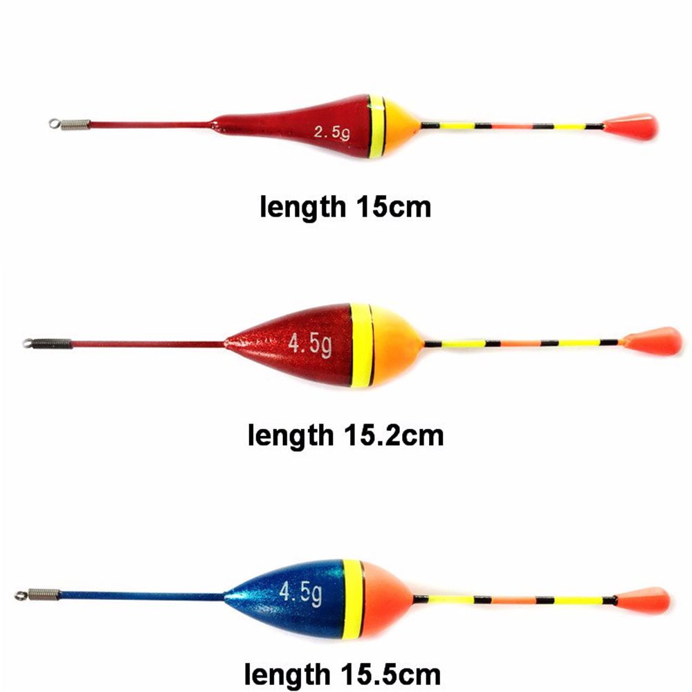 Assorted Sizes Fluctuate Slip Drift Tube Light Stick Floats Indicator Fishing Lure Floats Bobbers