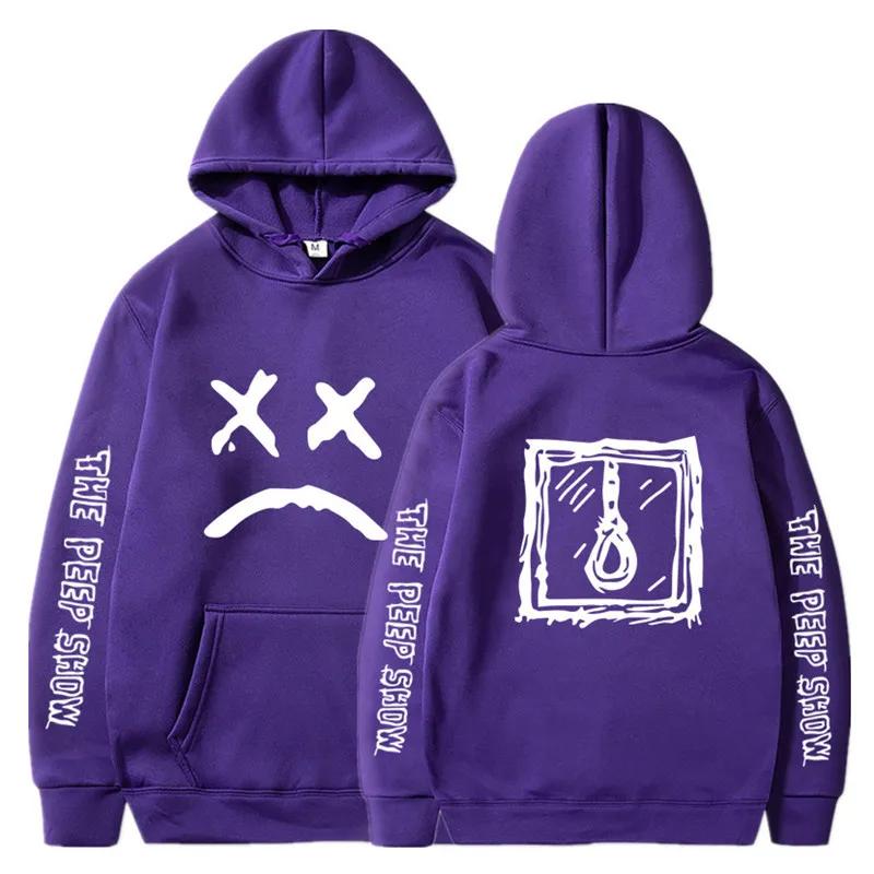 Hip Hop Lil Peep Hanorace Hell Boy Bărbați Femei Pulover cu glugă Barbat Femeie Sudadera Cry Baby Hood Hoddie Hanorace