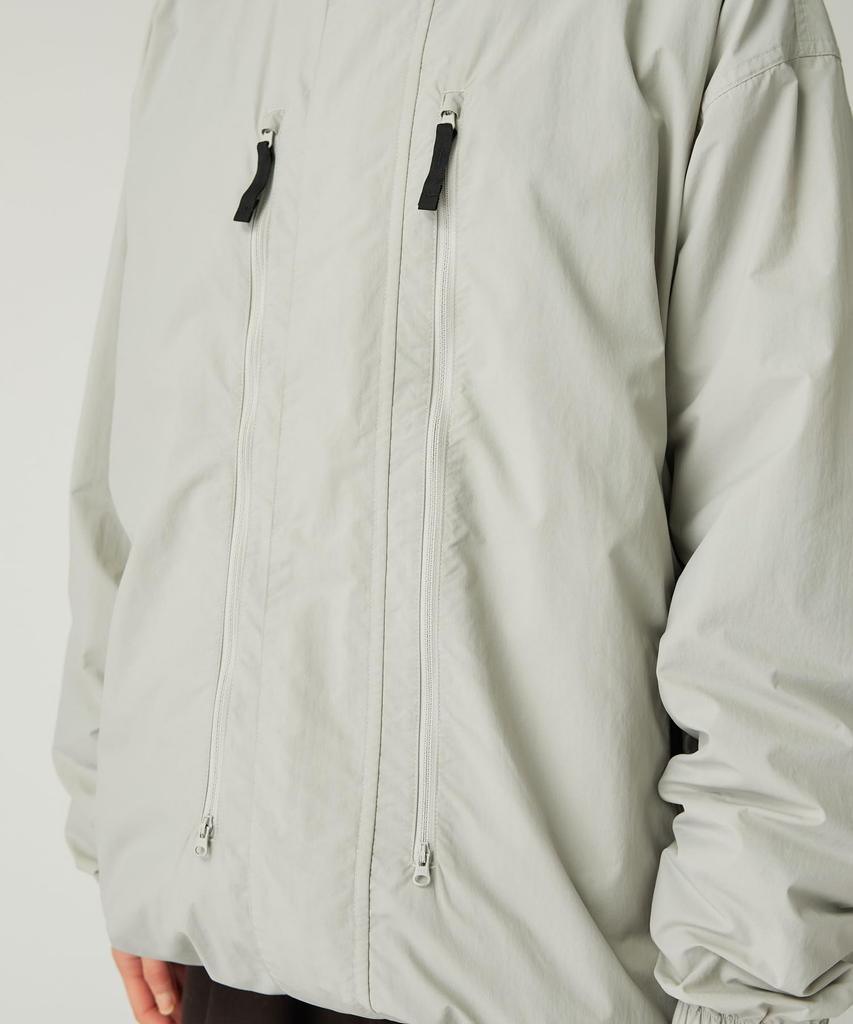 Snow Peak Nylon Tussah Utility Storage Jacket Outerwear Jacket LIGHT GREY M JK-25AU008 Men's Women's