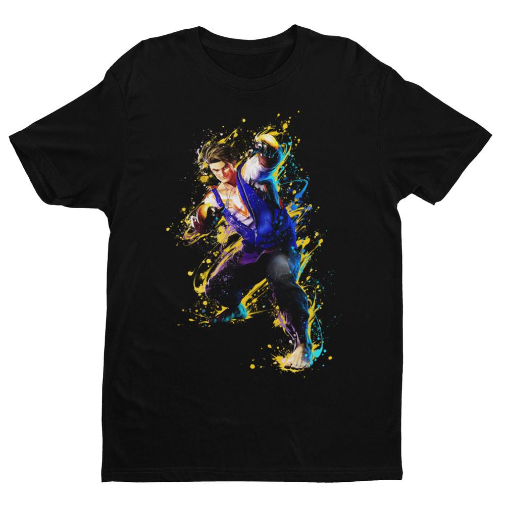 Street Fighter 6 Luke Premium Unisex T-shirt Character Art Gifts Gamers
