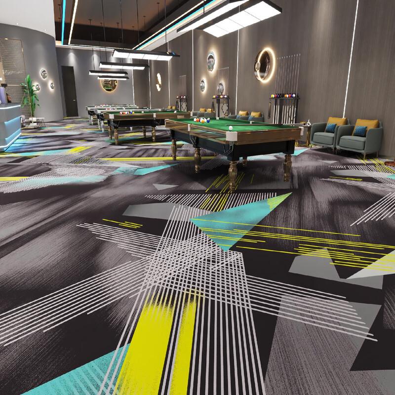Luoweini Commercial Grade Printed Flame Retardant Carpet