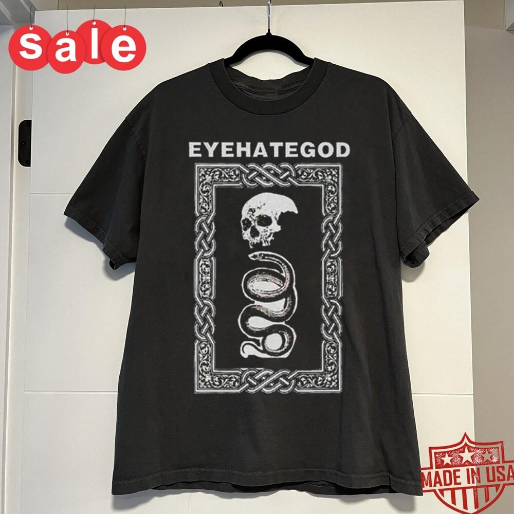 Nieuw Eyehategod Sludge Metal Cadeau Voor Fans Unisex S5XL Shirt Unisex T-shirt