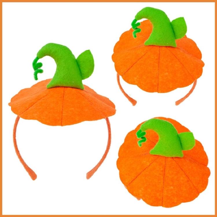 Pumpkin Costume Include Hairband, Skirt for Kid Birthday Halloween