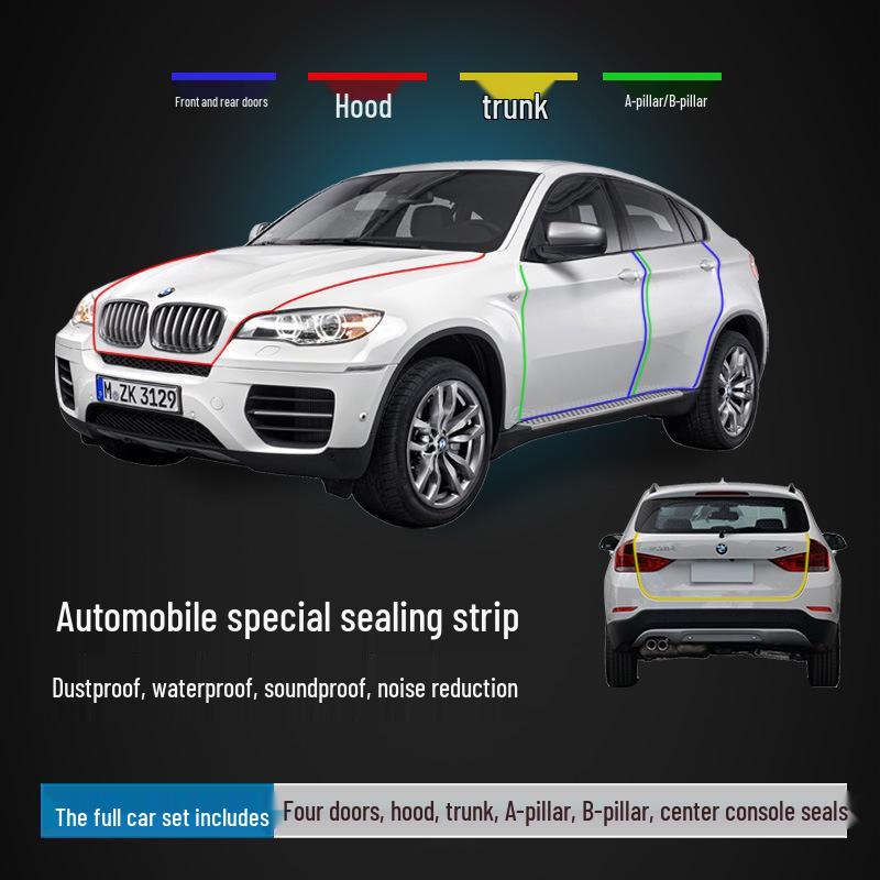 Changan Deepal SL03/S07/S09/S05/L07G318 Autodeur Afdichtingsstrip voor Geluidsisolatie en Stofdichting