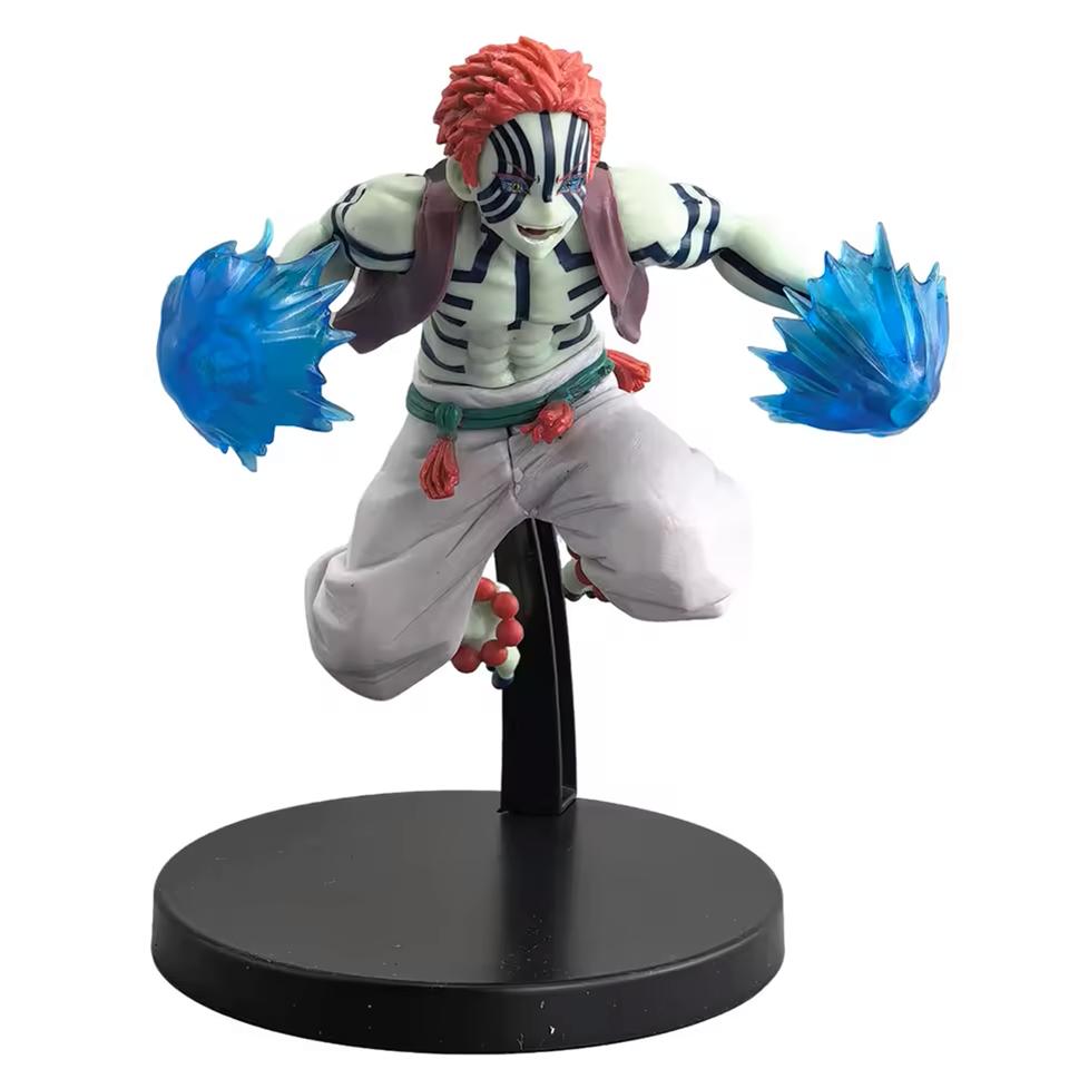 Demon Slayer Akaza Hakuji Anime Figure Model Doll Action Figurine Pvc Decoration Peripheral Desktop Ornament Toy