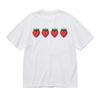 Women's Fashion Comfy Breathable Classic T-Shirt Red Fruit Printed Design Tee