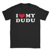 Amazing Bubu and Dudu Merry Christmas Tree Cute Santa T-Shirt for Men Round Neck T Shirts Short Sleeve Tee Shirt Graphic Tops
