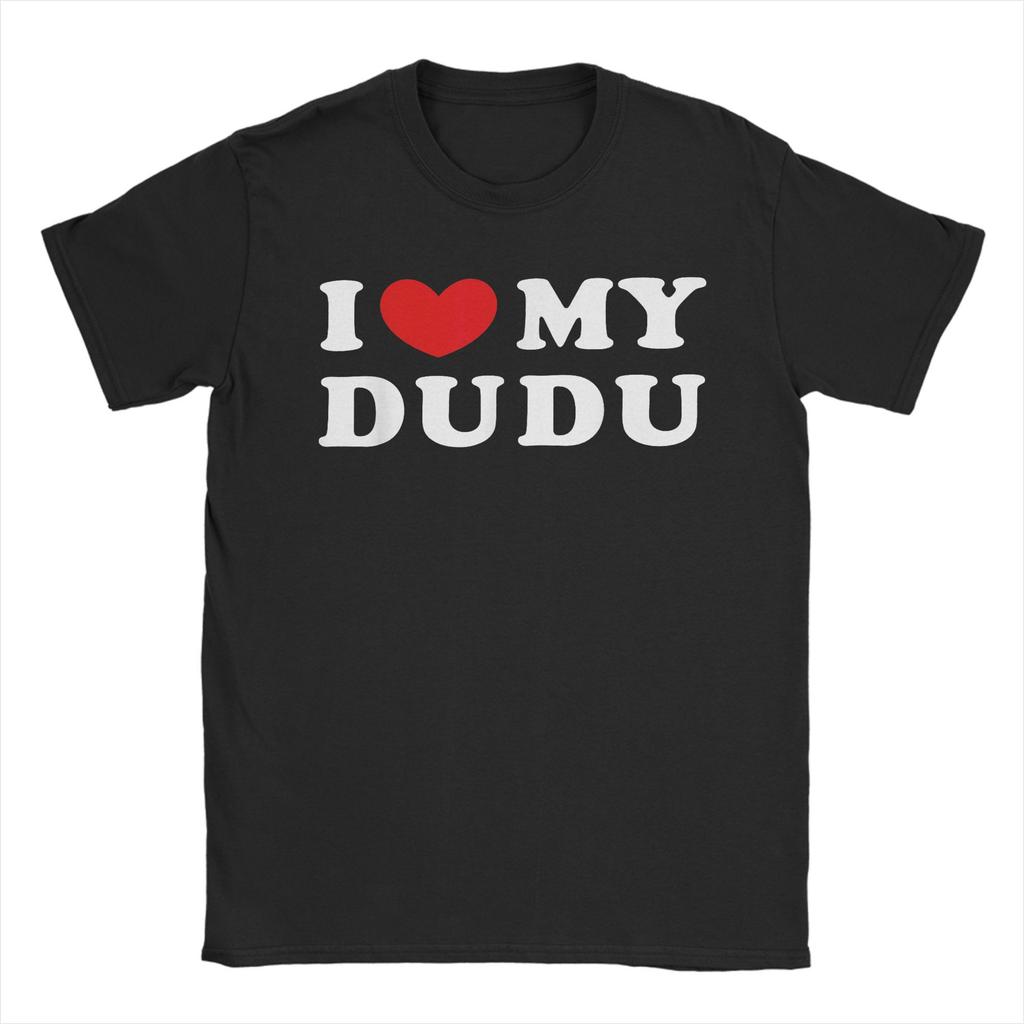 Amazing Bubu and Dudu Merry Christmas Tree Cute Santa T-Shirt for Men Round Neck T Shirts Short Sleeve Tee Shirt Graphic Tops