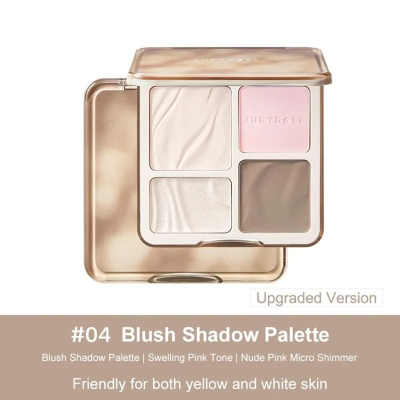 Judydoll - 2 IN 1 Highlighter Contour Palette - 04