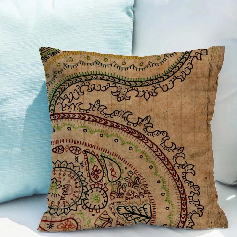 Ornamental Pillows Boho Pillow Cases Decorative Sofa Cushions Pillowcases Cushion Covers Room Decor Fall Decoration Cover