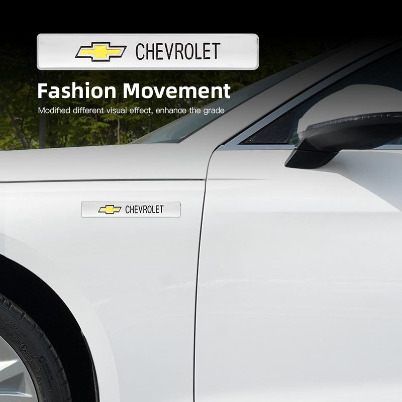 Metalowe Logo 3D Naklejki Dekoracyjne Akcesoria do Stylizacji Samochodów Dla Chevrolet Spark Captiva Cruze Malibu Equinox Trax Camaro Blazer