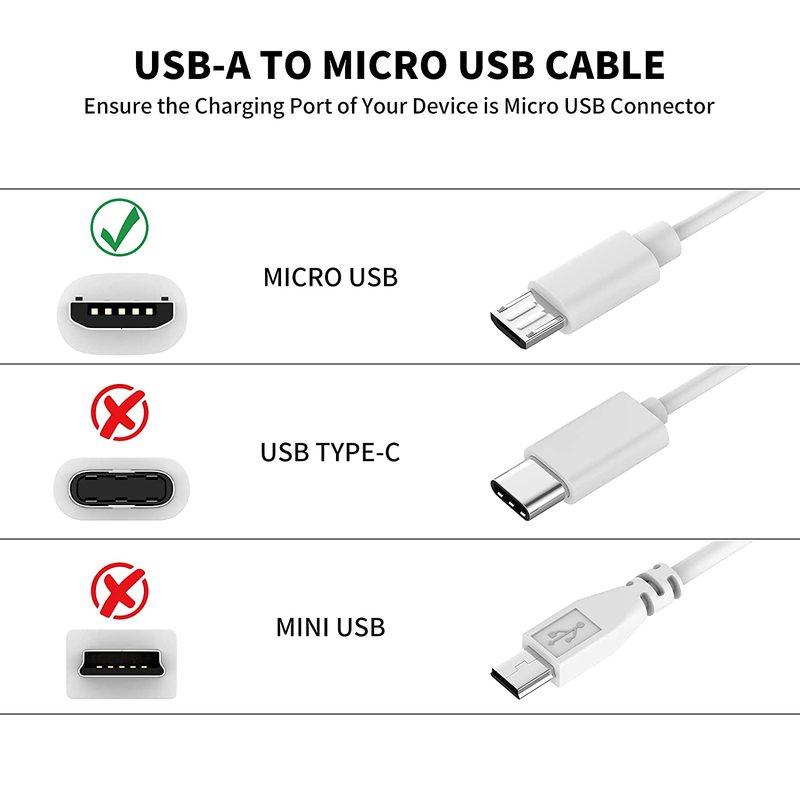 3~13m Micro USB Extension Cable For Xiaomi MI 360 ° Home Safety Camera 2K Pro, MI 360 ° (1080P) Security Camera Charging Cable