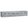 TV-Schrank Grau Sonoma 147 x 34,5 x 27 cm Spanplatte
