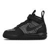 Pantofi pentru femei Lunar Force 1 Flyknit Workboot Oreo Negru Alb-Cool-Grey 860558-001
