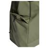 adidas 22.6L Brand Logo Solid Color Minimalist Flap Sports Backpack PU Unisex Backpack Rock-Olive-Green IA7499