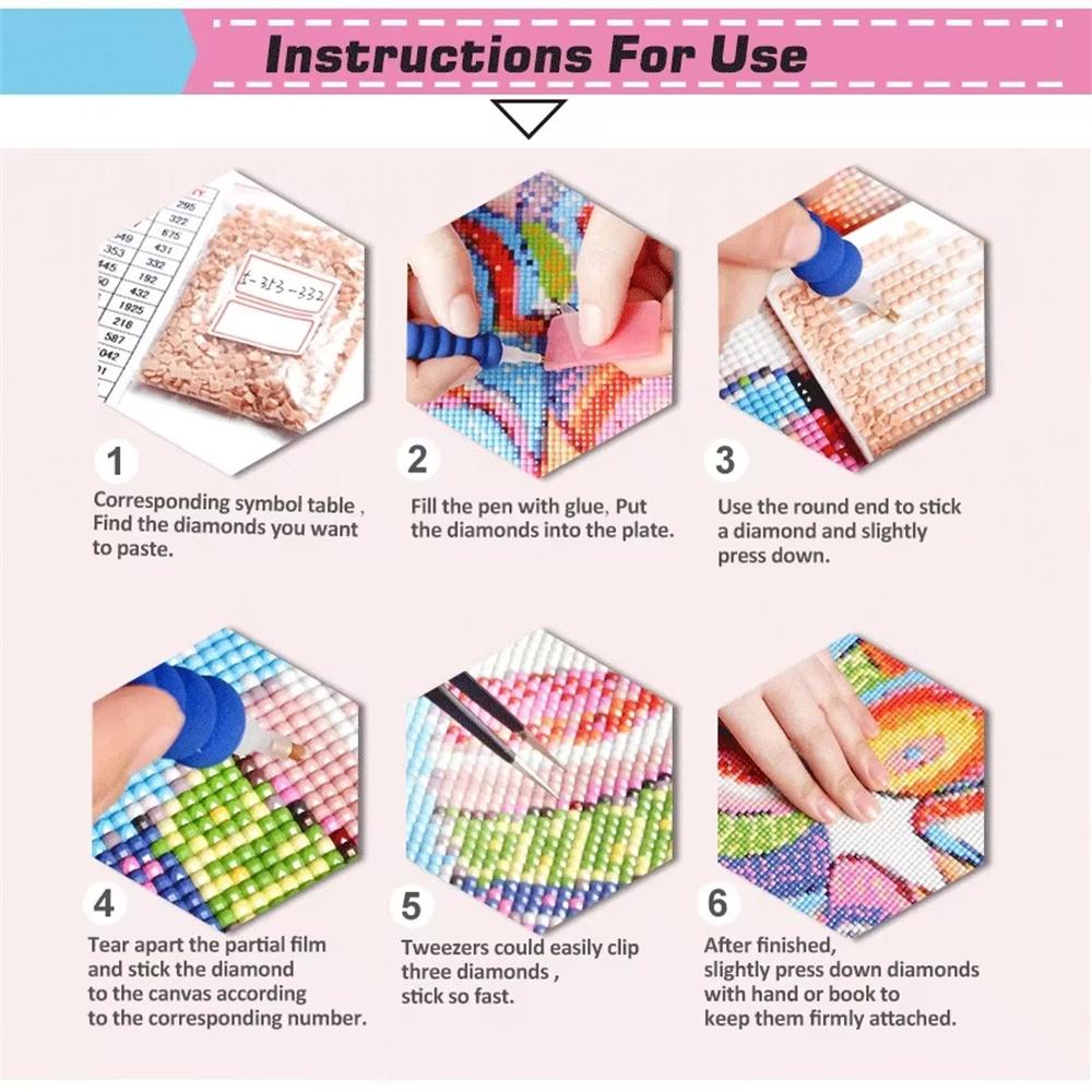 Disney IP Collection Diamond Painting Full of Diamonds DIY Diamond Embroidery Cartoon Decorative Painting Material Package