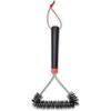 Barbecue Brush - AIMOONSA - 6277 - 3-sided (T) - 30 Cm - Non-slip Ergonomic Handle