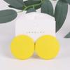 Brand New Exaggerated Color 60s Style Fashion Earrings Fashion Jewellery Acrylic Round Earrings Simple And Versatile