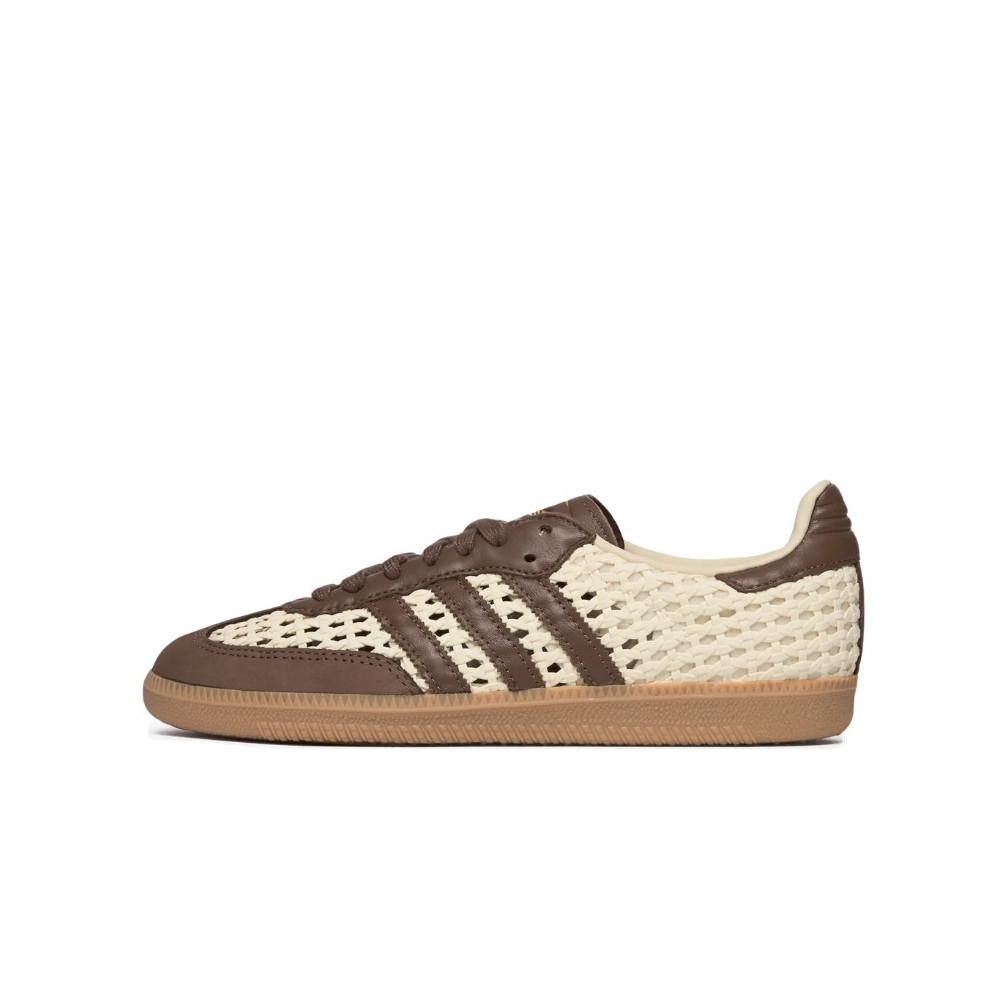 adidas Samba OG Basketweave Cream White Earth Strata