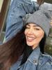 Women's Winter Hat with Pom-Pom Grey St-564C