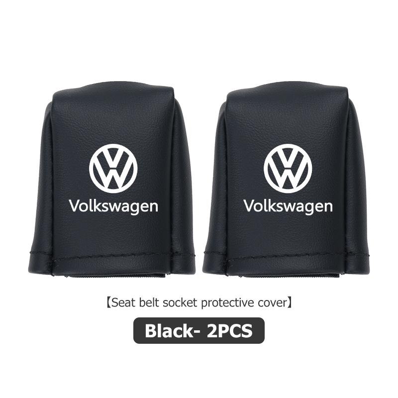 BIG1 For Volkswagen VW Universal Car Front Seat Belt Buckle Protect Cover Anti Scratch Passat Golf 4 5 6 Tiguan Polo Scirocco Jetta