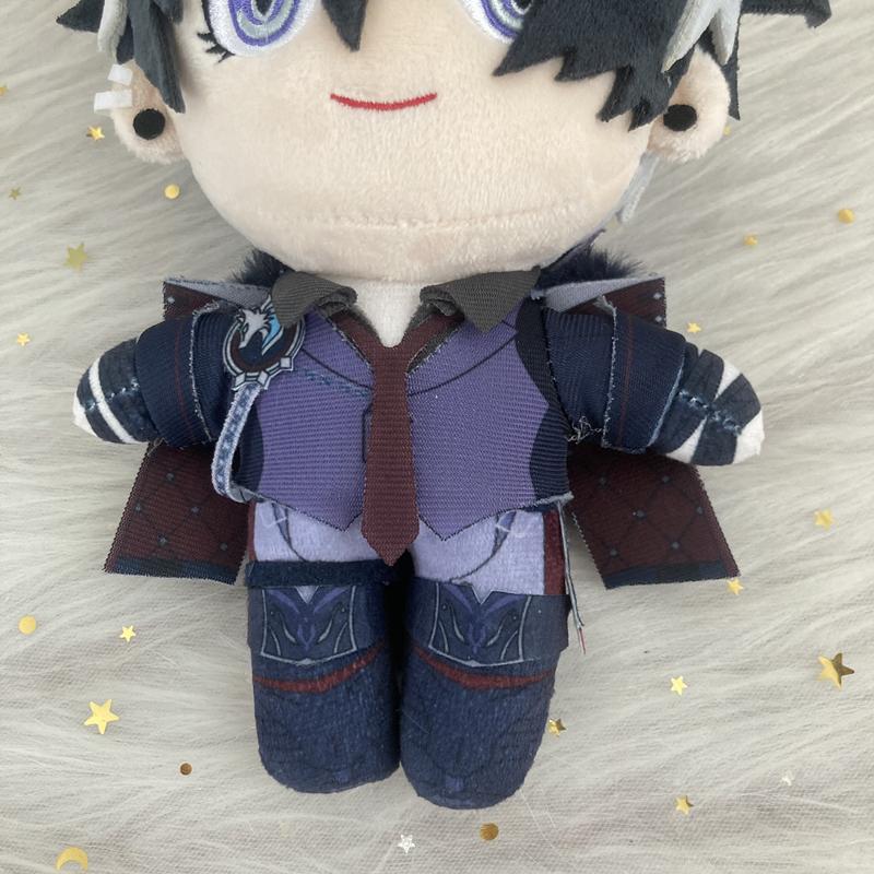 20cm Genshin Impact Wriothesley Plush Doll Cute Soft Stuffed Toy Pillow Christmas Halloween Gift