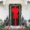 Deluxe Luxury Red Full Door Bow Christmas Bows Full Decoration Kit Ribbon Wrap