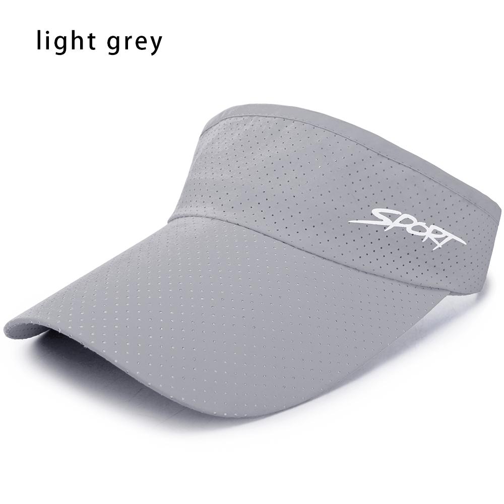 Men Women Sport Headband Running Breathable Sports Visor Baseball Cap Beach Hat Sun Hat