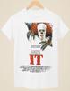 IT - Pánské a dámské bílé tričko inspirované filmovým plakátem Unisex tričko