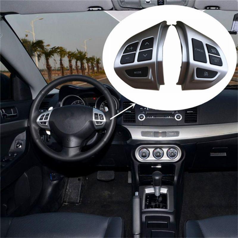 2025 New Car-styling Buttons Compatible for Mitsubishi Multi-function Car Radio Volume Steering Wheel Control Switch with Cables