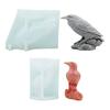 3D Crow Candle Mould Silicone Molds Halloween Castings Molds Home Decorations